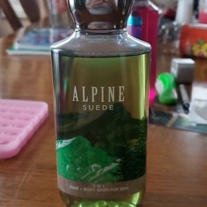 Alpine suede hair and body wash for men